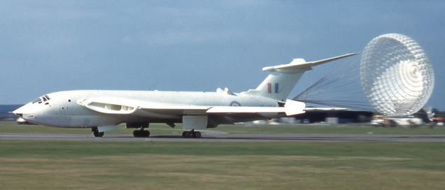 Victor in original anti-flash white paint